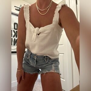Madewell Terry cloth tank